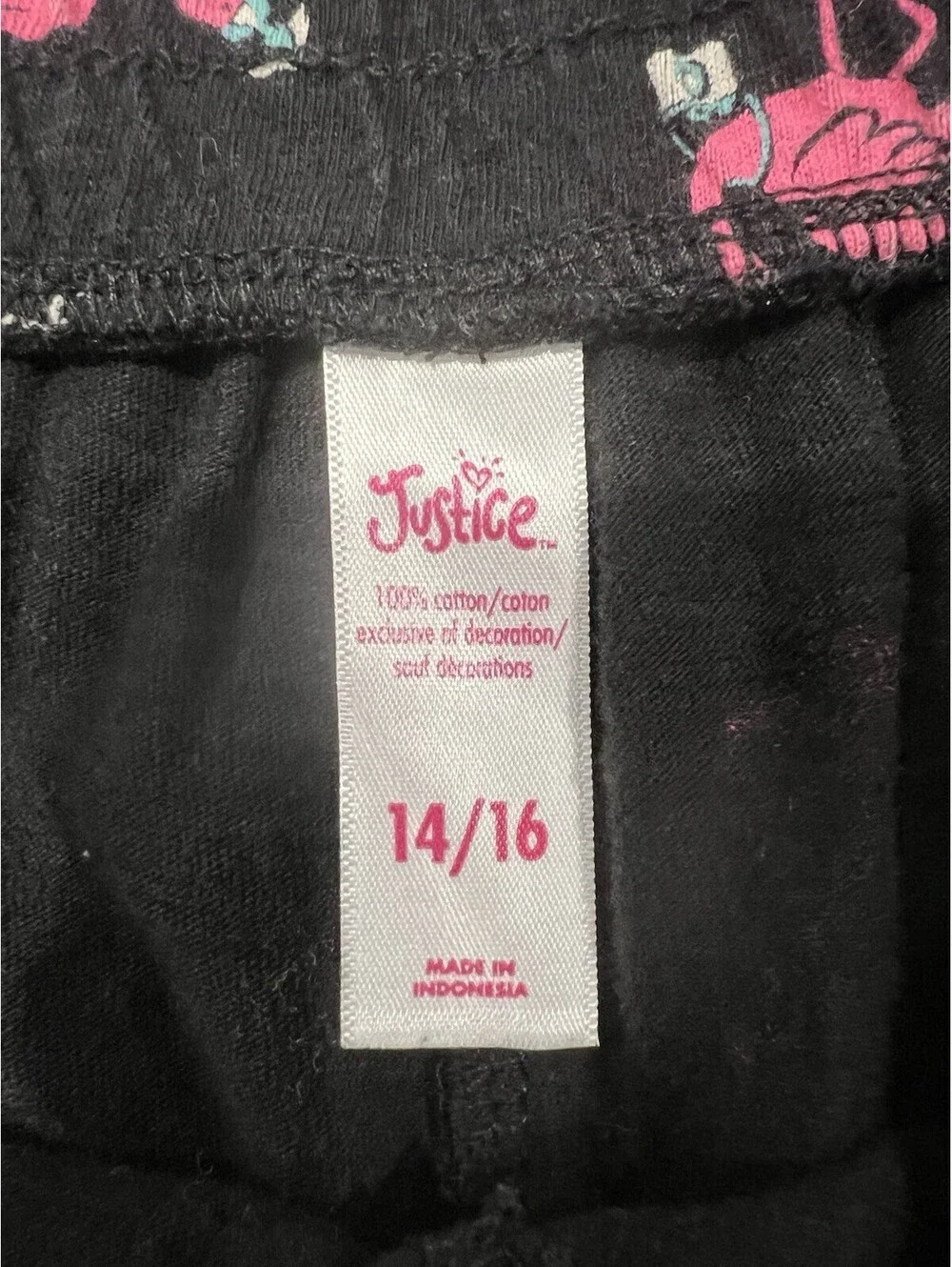 Justice Girls Dolphin Shorts-Size 14/16 -Lot Of 2